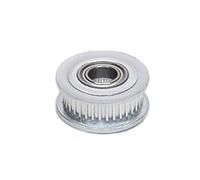 1 Uds. Polea tensora de rueda síncrona de 20 dientes 2GT, diámetro de 3,0mm 4mm 5mm, con rodamiento lateral doble, for correa de distribución de ancho 7mm 11mm(2GT20 Toothed 7mm,4mm)