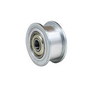 1 Uds. Polea tensora de rueda síncrona sin dientes 2GT, diámetro de 3/4/5/6/7/8/10mm, ancho de 11mm, con rodamiento for correa de distribución 2GT,(Bore 6mm)