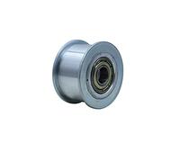1 Uds. Polea tensora HTD5M 24T, ancho de correa de 16/21/27mm, polea de engranaje tensor de rodamiento, sin dientes, diámetro de 5/6/7/8/10/12/15mm(Width 27mm,Bore 10mm)