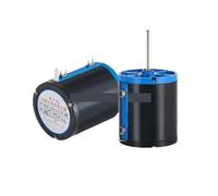 1 Uds. Potenciómetro enrollado de alambre multigiro de precisión de 5W WXD7-33 10 vueltas resistencia ajustable de WX5-11 1K 2K2 4K7 10K(220R)