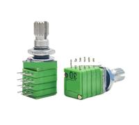 1 Uds potenciómetro R097 B100K RD094A20 eje de flor de 4 canales 15mm 12 pines