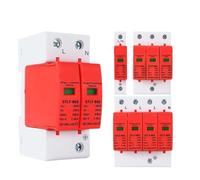 1 Uds. Protector contra sobretensiones for el hogar AC SPD 1P 2P 3P 4P 40KA 60KA 220V 385V AC dispositivo protector de baja tensión(2P,385V 20-40KA)