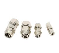1 Uds PU 4 6 8 10 12 14 16 MM conector de tubo de manguera OD tubo de PU conector neumático directo accesorios de tubo de manguera de aire rápido(OD18mm)