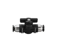 1 Uds PU/PY/PV/PZA/PE 4mm 6mm 8mm 10mm 12mm 14mm acoplamiento de manguera de empuje(1PCS BUC,8mm)