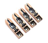 1 Uds. Puente De Guitarra De Una Sola Cuerda, Monturas De Puente Individuales Para Bajo Piezas de accesorios para guitarra(Red copper)