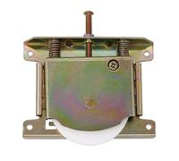 1 Uds. Puerta de armario de pared, rueda con ranura en U, polea de rodillo, armario de pared, rodamiento de rueda oscilante, armario, rueda de puerta corredera