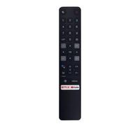 1 Uds RC901V FMR1 FMR8 Control Remoto de TV de Voz Inteligente for TCL RC901V FAR1 inalámbrico RF Netflix botón de Red Android 4K Smart TV(RC901V FMR1)