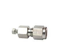 1 Uds. Reductor de unión de tubo de 1/16 pulgadas 1/8 en 3mm accesorios GC HPLC for conector de acero inoxidable de plomería de instrumentos(0.0625in to 0.25in)