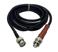 1 Uds RG58 BNC Macho Enchufe a RP-BNC Macho de Alto Voltaje SHV 5000V Terminal Coaxial Puente Detector de Cable Pigtail 6 Pulgadas ~ 20M(10inch (25CM))