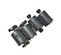 1 Uds RK-370 Motor de vibración de doble eje de un solo eje Micro Motor vibrador DC 6V 3000RPM 12V 6000RPM 24V pequeño Motor de masajeador(StyleD Single round,3000rpm,24V)