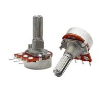 1 Uds RK16 amplificador de sonido de fiebre de un solo canal volumen B10K potenciómetro mango de flor 20mm 3 pines 50K B250K B500K B1M A50K A100K(B5K)