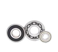 1 Uds rodamiento rígido de bolas 6000 6001 6002 6003 6004 6005 6006 6007 6008 6009 6010 6011 6012 ZZ 2RS CM C3 de alta precisión(ZZ,6010 50x80x16mm)