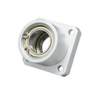 1 Uds. Rodamientos con carcasas, conjunto de asiento de rodamiento de brida de doble blindaje con anillo de hebilla, diámetro /5/6/8(Square-MT175,6202ZZ-15-35)