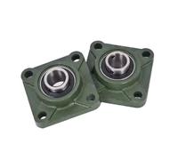 1 Uds rodamientos esféricos exteriores con rodamiento cuadrado UCF205 UCF208 UCF211 UCF210 maquinaria bloque de almohada bola Beari