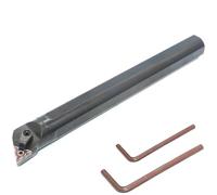 1 Uds S16Q-MTJNR16/S20R-MTJNR16/S25S-MTJNR16/S32T-MTJNR16 herramientas de torneado de torno indexables barra perforadora portaherramientas de torneado de Metal con inserto TNMG(S16Q-MTJNR16)