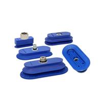 1 Uds SAOF-50X16 SAOB-60X30 forma ovalada brazo robótico ventosa al vacío con biela for manejo de láminas de Metal elevador neumático(Rose Red)