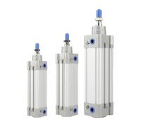 1 Uds SE32/40/50/63 cilindro neumático de aire pistón cilindros de doble acción 50/75/100/125/150/200mm carrera(Stroke 75mm,SE40 (BORE 40mm))