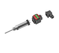 1 Uds Sensor de temperatura PT100-50 ~ 200 ℃ 0-100 ℃ a 4-20mA 0-10V 0-5V RS485 m20 * 1,5 PT100 transmisor convertidor de señal de temperatura(LCD -50-200C 0-10V,50mm)