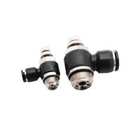 1 Uds SL4 6 8 10 12mm conector neumático de conexión rápida rosca M5 G 1/8 "1/4" 3/8 "1/2" Válvula de control de velocidad de aire(SL6-G02)