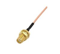 1 Uds SMA a IPX Pigtail Jumper RP SMA Hembra a U.FL IPX 1 RG178 RF1.13 Adaptador de Cable coaxial for Antena del enrutador WiFi 5cm 15cm 30cm(SMAK-IPX1-178,Length-5cm)