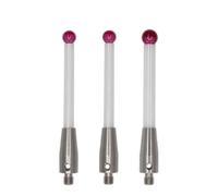 1 Uds. Sonda de máquina M4 aguja de medición de cerámica rubí varilla de cerámica hueca/varilla de cerámica sólida A-5000-3709/3712 6,0mm(M4 D6 L75)