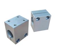 1 Uds. Soporte de Base, tipo brida, soporte de eje guía compacto, montaje lateral óptico(20mm)