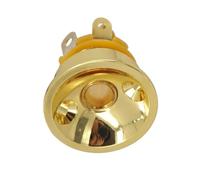 1 Uds. Soporte De Placa De Conector De Enchufes Pesados para Guitarra Eléctrica For TL, Piezas De Repuesto Piezas de Guitarra Accesorios de Repuesto (Color : Gold)