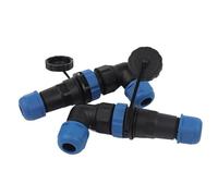 1 Uds SP20 IP68 conector de Cable impermeable tope toma acodada hombre mujer traje soldadura conector de aviación Industrial(SPW20-1D)