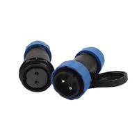 1 Uds SP28 IP68 Tipo de Soldadura a Tope/Cuadrado/Tuerca Conector de Cable Impermeable Codo y Enchufe Macho Hembra Recto Conjunto for 12-15mm(Straight Docking,1 PCS_10P)