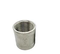 1 Uds SS 304 conector de tubería de acero inoxidable 1/8 "1/4" 3/8 "1/2" 3/4 "1" 1-1/4 "BSP conector reductor de hilo femenino a hembra(DN80)