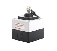 1 Uds SZW26/LW26-20 ON-OFF-ON 20A 1 fase Selector interruptor de llave de cambio de cámara Universal con caja sellada impermeable y a prueba de polvo