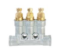1 Uds T8617 0,1 0.16CC tipo de desplazamiento positivo válvula separadora de aceite divisor de aceite for de lubricación centralizada CNC 2-10 salidas(T8618 5 way,Grease Resistance)