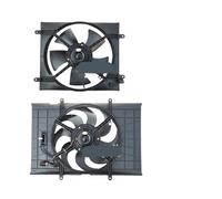 1 Uds tanque de agua acondicionado, radiador, ventilador, ventilador electrónico, condensador, tanque de agua, ventilador electrónico(2)