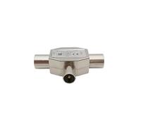 1 Uds tipo T 2 macho a 1 hembra conector de antena de TV TV macho a 2x hembra forma de T Cable Coaxial adaptador combinador de transferencia de señal(Type 1)