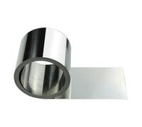 1 Uds. Tira De Lámina De Acero Inoxidable, Espesor 0,01mm 0,02 0,03 0,05mm Hoja/placa De Acero Delgada, 1 Metro/39,4"(0.02mmx100mmx1m)