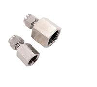 1 Uds. Tubo de compresión de doble virola BSPP hembra de acero inoxidable 316 30MPa RG G 1/8 1/4 3/8 1/2 6 8 10 12mm(0.25 in LOK,0.375 in Female BSPP)