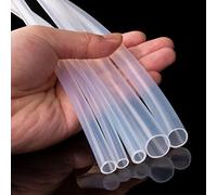 1 Uds. Tubo de silicona de 1 metro, 2mm, 4mm, 6mm, 8mm, 10mm, 12mm, 16mm, manguera de tubo de silicona transparente de calidad alimentaria,(10x12 mm)