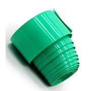 1 Uds. Tubo termorretráctil de PVC de 10M, Voltaje Nominal de 300V, diámetro de 18,8mm ~ 127mm, Funda de Cable Verde for reparación de Cables(66mm)
