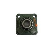 1 Uds UCF201/UCF202/UCF203/UCF204/UCF205/UCF206/UCF207/UCF208/UCF209 carcasa 4 perno montado cojinete orificio cuadrado brida bloque de almohada(UCF207 35mm)