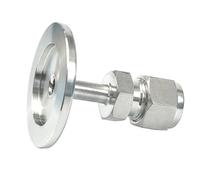 1 Uds unión de compresión tubo vacío acoplador instalación tubería SUS316L | KF/NW 16/25/40/50 a 3 mm 6 mm 1/8" 1/4" 3/8" 1/2" DE(KF NW50 To 3/4 Inch)