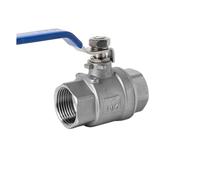 1 Uds válvula de bola acero inoxidable 304 rosca interior gruesa media interruptor 316L 4 en 6 pulgada DN15(DN32,201)