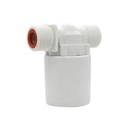 1 Uds. Válvula de Control de nivel de agua automática, válvulas de bola flotante, piezas interiores verticales de torre de Tanque De Agua de agua(1/2inch Parallel Outside)