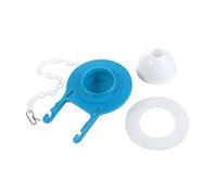 1 Uds válvula de drenaje de inodoro tapa de aleta aleta baño PVC