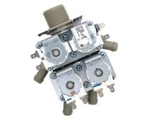 1 Uds Válvula De Entrada De Lavadora Válvulas Solenoides DC12V, Compatible Con LG, Válvula Dispensadora De Piezas De Repuesto For Lavadora De Tambor(4 water outlets-1pcs)