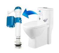 1 Uds. Válvula de entrada de tanque de inodoro a presión, paquete de succión, piezas de repuesto en cuclillas