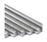 1 Uds varilla roscada de acero inoxidable 304 barra de rosca completa M2 .5 M3 M4 M5 M6 M8 M10 M12 M14 M16 M18 M20 longitud 250mm(M12)
