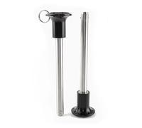 1 Uds VCN111 Pin de bloqueo de bola de liberación rápida-botón pulsador de acero inoxidable SUS304 alto for un fácil bloqueo(20x75mm)