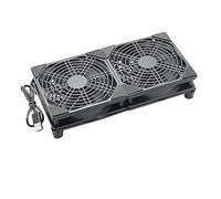 1 Uds. Ventilador enrutador USB de 5V 80mm/92mm/120mm/140mm/240mm ventilador de refrigeración con malla protectora(Color:8025 Hydraulic)