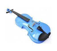 1 Uds Violín De Color Azul 1/4 Violín Artesanal Violino Instrumentos Musicales