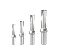 1 Uds. WC serie U taladro CNC torno broca de perforación indexable taladro rápido, herramienta de perforación de maquinaria Metal(C25-SD19.5-WC03,5D)